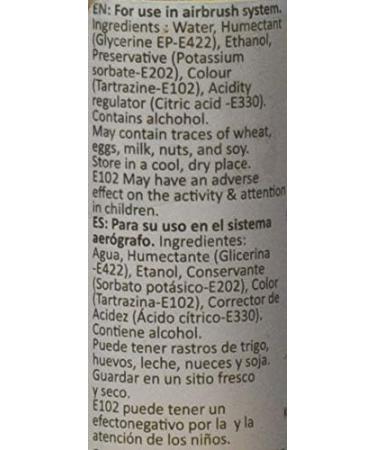 PME Edible Airbrush Yellow Colour - Buy Online on GoSupps.com