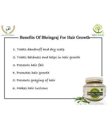  QURA QURA Raintech Organic Bhringraj Leaf Powder with Hibiscus Flower Powder for Hair Growth - 100% Natural Pure and Organic for Hair and Skin Care (Bhringraj Powder 100g & Hibiscus Powder 100g) - Buy Online on GoSupps.com