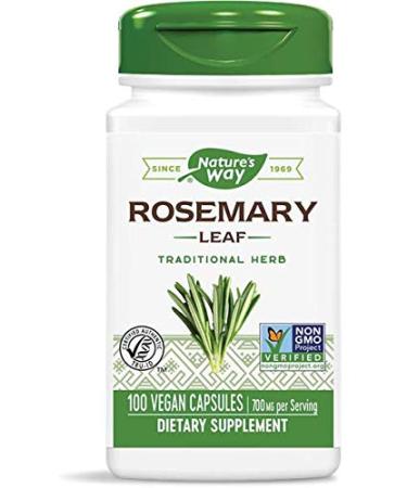 Nature's Way Rosemary Leaf 700 mg 100 Vegan Capsules - Buy Online on GoSupps.com