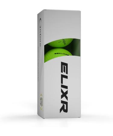 ONCORE GOLF 2020 ELIXR Tour Ball - High Performance Golf Balls | 12 Premium Balls Lime Green - Buy Online on GoSupps.com