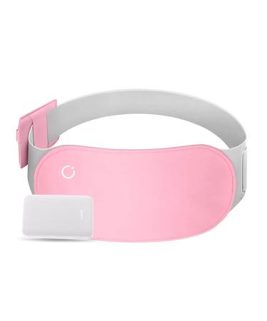 Portable Electric Heating Pad,Lower Back Pain Relief USB Warming Waist Belt,3 Temperature Settings with Auto Shut Off