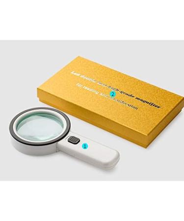 Magnifiers Magnifying Glass Super Clear 30x Anti-Fall Reading Elderly Students Convenient Handheld Extended Mirror Reading Aids - Buy Online on GoSupps.com