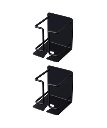 Cabilock 2st shaver holder connector cladding bracket hook holder for electric shavers in the shower wall wall clothes rack hooks made of metal self -adhesive razor hanger solid hook steel