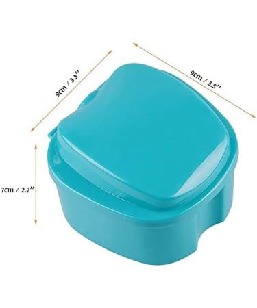Proses Suitcase: Prosthesis Cups & Bath Box Storage for False Teeth - Travel-Friendly Blue Container with Sieve - Buy Online on GoSupps.com