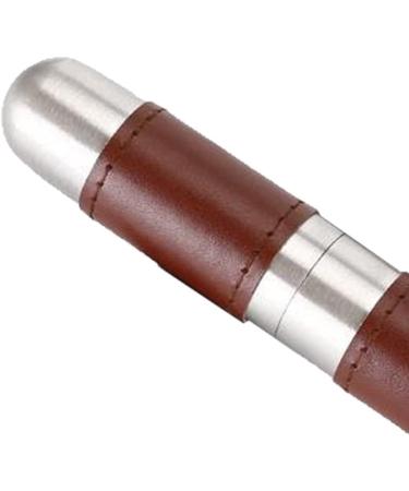 Cigar Case Tube Thickened Stainless Steel Portable Carrying Cigar Box Single Cigar Holder for Travel - Buy Online on GoSupps.com