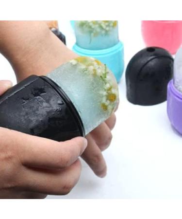 Ice Facial Roller Face Icer Facial Anti-inflammatory Face Roller Skin Acne Fine Lines Anti-Wrinkle Black - Buy Online on GoSupps.com