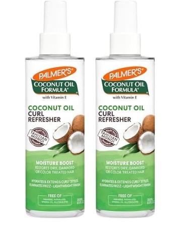 Palmer's Coconut Oil Formula Moisture Boost Curl Refresher Spray 8.5 Ounce (Pack of 2) 8.5 Fl Oz (Pack of 2)