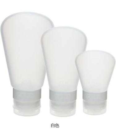 DOITOOL 2pcs Shower Gel Bottles Refillable Bottles Travel Bottle Leak Proof Travel Containers White Whitex2pcs Size 1x2pcs - Buy Online on GoSupps.com