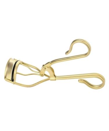 Effortless Lash Curler: Instant Eye-Opening Effect Easy-to-Use Eyelash Curling Tool-Design for Home & Travel Yellow