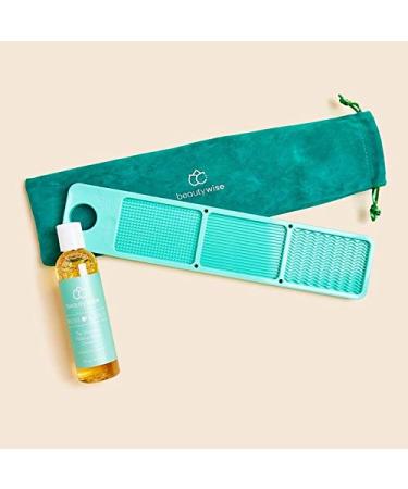 Buy Makeup Brush Cleaner - Conditions & Protects | No Residue Formula | Quickly Cleans Foundation Brushes | Plant-Derived Ingredients | 4 Oz - International Shipping Available - Buy Online on GoSupps.com