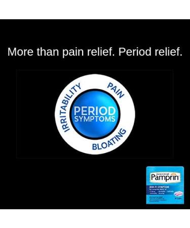 Pamprin Multi-Symptom Caplets 40 Caplets (Pack of 4) - Buy Online on GoSupps.com