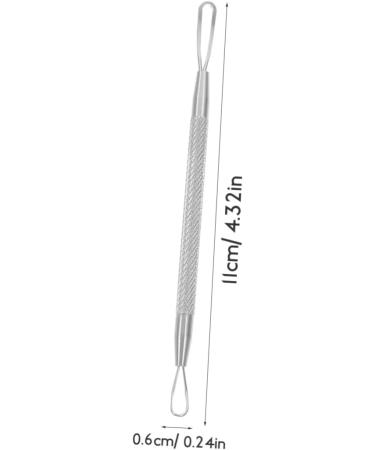 Healeved 7pcs Double-headed Extrusion Ring Needles Pimple Needle Pore Cleaning Kits Blackhead Removers Pimple Tools Pimple Removers Double-headed Beauty Tools Comedone Extractors - Buy Online on GoSupps.com