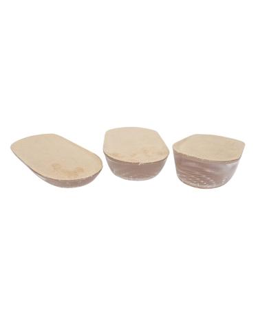 Didiseaon Half Insoles Running Insoles for Men Shoe Height Insoles Heel Lift Inserts Wooden Vial Stand Boost Insole Forefoot Zoo Plates Memory Foam Insoles Invisible Pad Breathable Miss