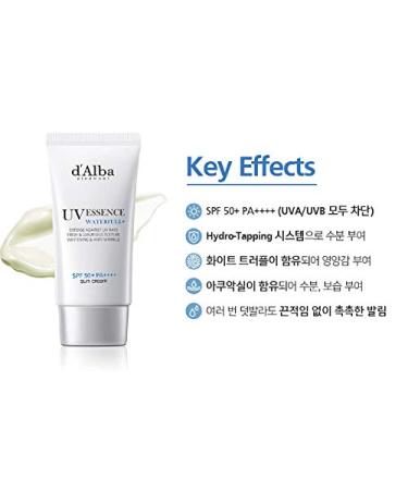 Alba Piedmont Waterful UV Essence Sun Cream with White Truffle - SPF 50+ | International Shipping Available - Buy Online on GoSupps.com
