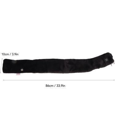 Ylszhyr Black Neck Heating Pillow | Portable USB Heating Neck Wrap & Scarf | Soft Electric Heater for Winter Outdoors - Buy Online on GoSupps.com