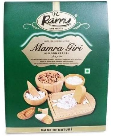 Ramu Afghani Almond Giri (Mamra Badam) - Big Size 250g - Buy Online on GoSupps.com