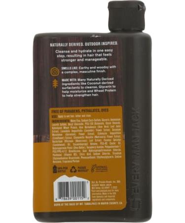 Every Man Jack Daily Shampoo & Conditioner - Sandalwood 13.5 oz | All Hair Types | Buy Internationally - Buy Online on GoSupps.com