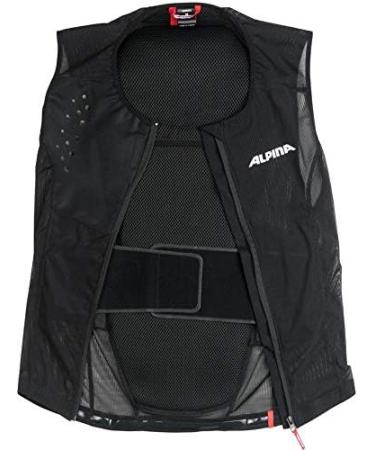ALPINA Proshield Women's Vest - Flexible & Breathable Adjustable Back Protector - Size S Black - International Shipping Available - Buy Online on GoSupps.com