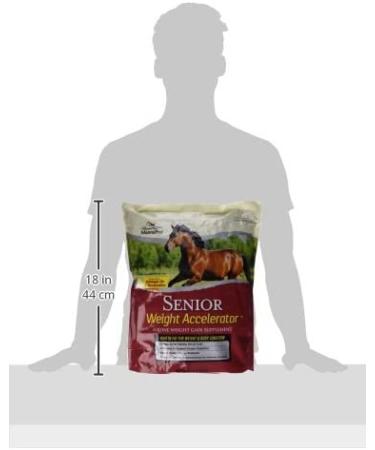 Manna Pro Weight Accelerator for Senior Horses - 8 lbs with Omega 3 & Probiotics - Buy Online on GoSupps.com