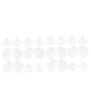 FOMIYES 12 Pairs Toe Pads Ball of Foot Cushions Sandals Forefoot Pad Sandals Anti-Slip Forefoot Pad Sandal Inserts Non Slip Sandals Forefoot Cushion Miss Sole Pad Pu Pinch Toes
