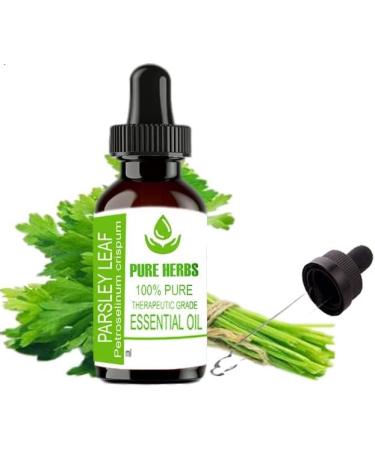 Pure Herbs Parsley Leaf Essential Oil (100 ml) - Natural Aromatherapy | Premium Quality Petroselinum Crispum for International Shipping - Buy Online on GoSupps.com