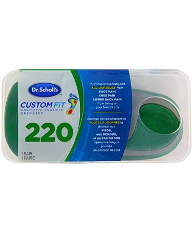 r. Scholl's Custom Fit Orthotic Inserts  CF 220