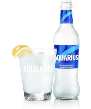  AQUARIUS AQUARIUS Lemon hydrating drink with mineral salts low in calories 9 x 330 ml - Buy Online on GoSupps.com