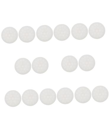 IMIKEYA 16 Pcs DIY Silicone Mold Reverse Mould Mini Cupcake Silicone Soap Molds Biscuits Molds Muffin Cake Candle Mold Muffin Silicone Molds Kids Candy Simple Silica Gel Fondant Mold White 8X8X1.5CMx8pcs Whitex8pcs