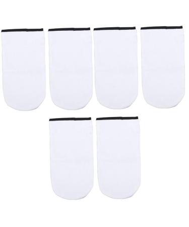3paires Hydratant Coton Pour Spa De Fins Pour Th rapie Cire Couverture Isolante Blanche Pour Pour Bain De Paraffine Ou Salon
