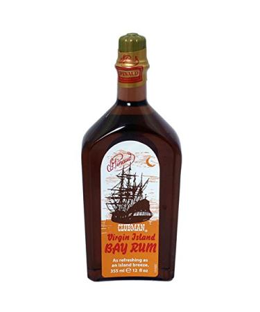 Clubman Virgin Island Bay Rum Cologne 12oz !! 7Pack !!