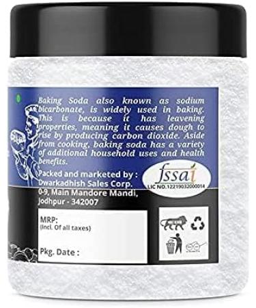 AOZA Dhawak Baking Soda - 300 GMS. | uses for Cleaning face Skin Teeth whitening Cooking Eating |Sodium Bicarbonate |Jar Pack | - Buy Online on GoSupps.com