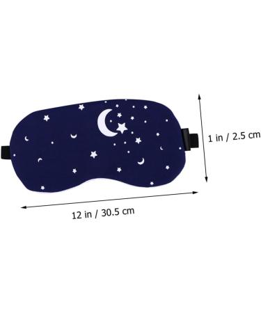 FRCOLOR 2pcs 3D Cotton Linen Eye Patch for Comfortable Night Sleep | International Shipping Available - Buy Online on GoSupps.com