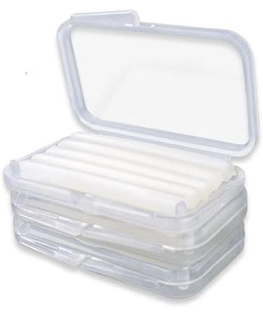 Premium Dental Wax for Braces & Aligners - 5 Food-Grade Strawberry Strips in Storage Box - Buy Online on GoSupps.com