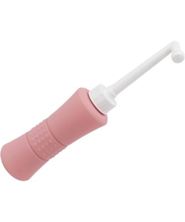 Vaginal Shower Bidet 500ml | Elbow Toilet Bidet & Bathroom Cleaner | Pink - Buy Online on GoSupps.com