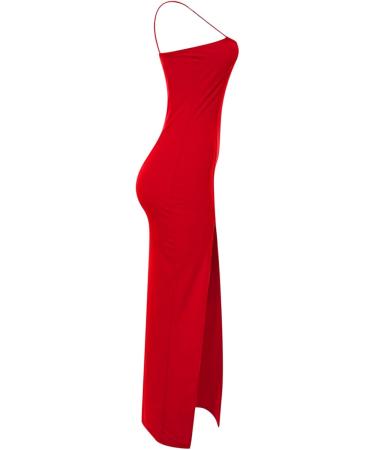 Hanxiulin Women's Glitter Evening & Party Dress | Long-Sleeved Mini Sequin Dress in Red (3XL) - Perfect for Business & Club Events - Buy Online on GoSupps.com