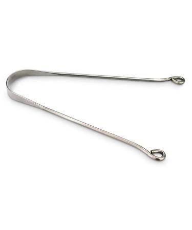 Tongue scraper made of stainless steel