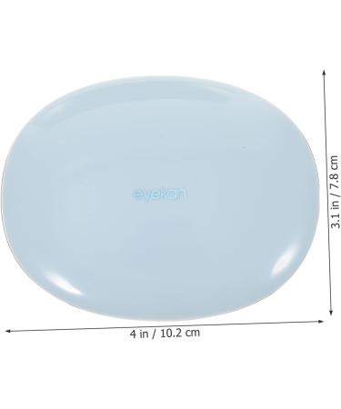 Shop Healeved Contact Lens Storage Black Box - Opaque Eye Case with Mirror & Accessories | Travel Kit 10.2x7.8cm - Buy Online on GoSupps.com