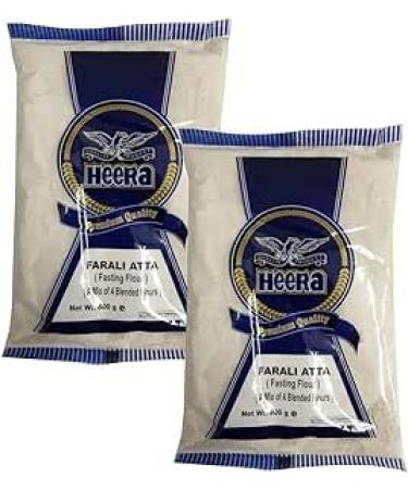 Seelans Superstore Heera Farali Flour (Vrat Ka Atta) 800g (Pack of 2) | Mix Of Special Flours Prepared For Fasting Days | Simplifies And Speeds Up The Cooking Process