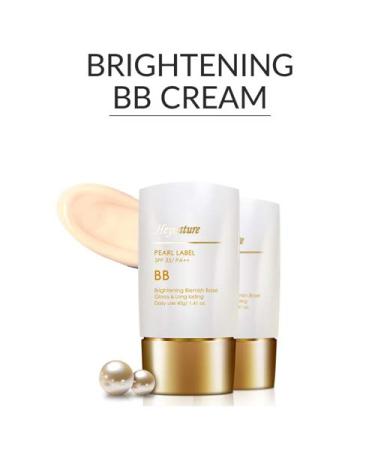 Buy Heynature Brightening BB Cream with Pearl Label - SPF35/PA++ | 40g | International Shipping - Buy Online on GoSupps.com