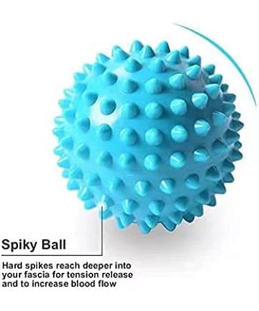 MoMoee Foot Massage Roller and Spiky Ball Therapy Set for Plantar Fasciitis Pain Relief and Muscle Recovery (Green) - Buy Online on GoSupps.com