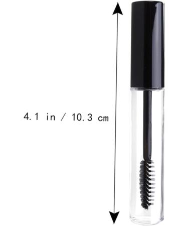 FOMIYES 5pcs Eyelash Brush Tube Eyelash Cream Bottle Empty Mascara Tube Empty Eyelashes Bottle Black - Buy Online on GoSupps.com