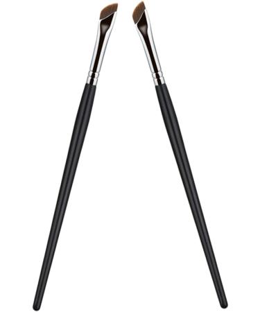 Healeved 10 Pcs Eyebrow Brush Fine Angled Eyeliner Brush Makeup Tool Concealer Brush Makeup Supplies Wood - Buy Online on GoSupps.com