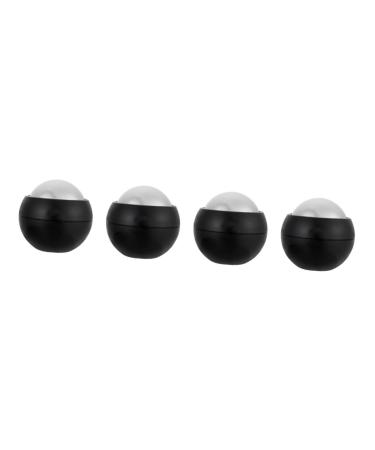 Solustre 4 pieces of hand massage ball manual massage hot cold massage foot massage device practical massage ball roller ball for the household meridian the ball roll fasciitis scrollrad fitness