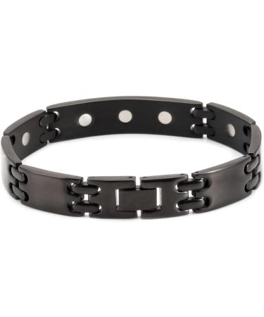 YUNCHUANG Magnetic Bands for Men | Adjustable Black Magnetic Bracelet with Size Tool - Shop Now! - Buy Online on GoSupps.com