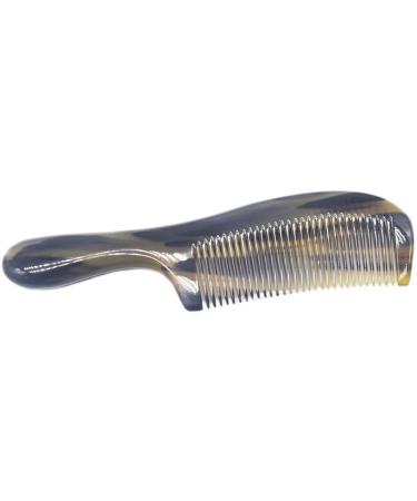 UNbit Natural Horn Comb Household Women's Comb Portable Horn Comb Birthday Lettering Comb