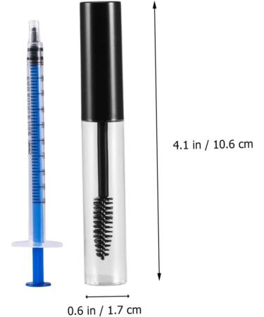 Mikinona 12pcs Mascara Tube Dispensing Tool Eyelash Vials Bottle Liquid Containers oil Bottle Plastic - Buy Online on GoSupps.com