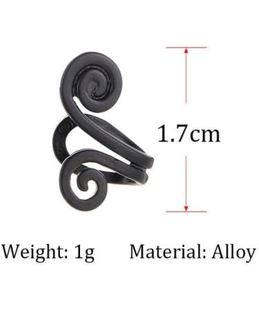 Zunis Acupressure Slimming Earrings Acupressure Earrings for Women Men Non Piercing Acupressure Earrings for Natural Weight Loss Lymph Drainage Earrings (Right Ear (Gold+Silver)) - Buy Online on GoSupps.com