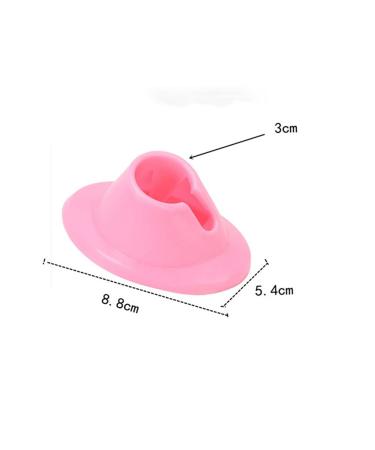 SUKPSY 4 Pcs Soft Rubber Nail Polish Bottle Holder - Anti-Spill Stand for Manicure Display - Buy Online on GoSupps.com