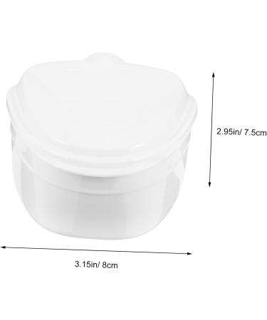 Shop Wofashpuret Prosthesis Care Box - Dental Prostheses Cleaning & Storage Container (9.00x8.00x7.50cm) - International Shipping Available - Buy Online on GoSupps.com