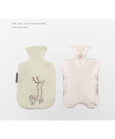 Olotu Giraffe Heat Bottle - Portable 1000ml Soft Fleece Warmer for Hot & Cold Compress Ideal for Hands & Feet - International Shipping Available - Buy Online on GoSupps.com